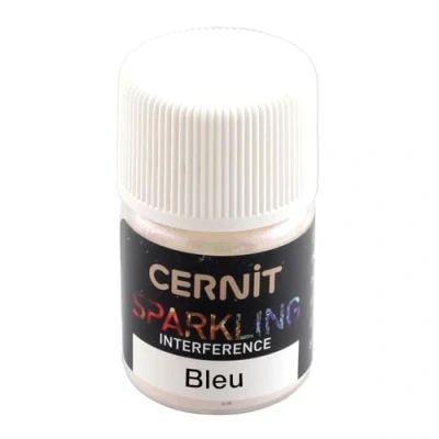 Image de CERNIT CE6110005200C Poudre colorée effet Nacré Bleu Peut être mélangé Pot 5g