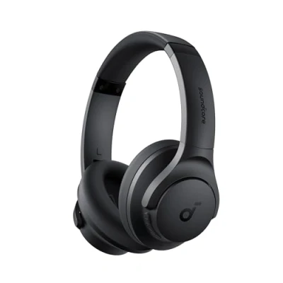 Image de Soundcore by Anker Q20i Casque Bluetooth sans Fil avec réduction de Bruit Hybride Active, Over Ear, 40 Heures Lecture en Mode ANC, Hi Res Audio, Basses Profondes, Personnalisation Via App