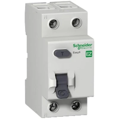 Image de Schneider Ez9r33263 à RCD Easy9 2P 63 A 30 mA AC Type 230 V Courant résiduel Disjoncteur, Blanc