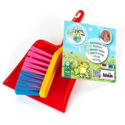 Image de Theo Klein 6626 Garniture ménage, 2 pièces I Balayette Durable pour Enfants,avec Pelle Jouet Enfants à partir de Trois Ans