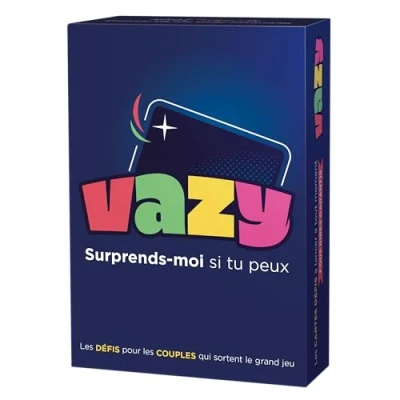 Image de VAZY Jeu de défis en Couple Plus 120 Cartes hilarants à Lancer Tout Moment Cadeau Saint Valentin Homme &amp; Femme société