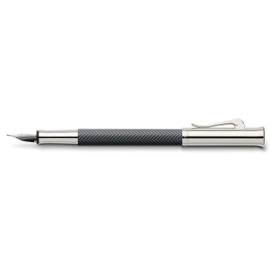 Image de Graf von Faber Castell Guilloche Ciselé Anthracite FP F