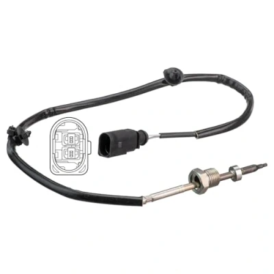 Image de DELPHI TS30153 Palpeur, température des gaz AUDI: Q5, A4 B8 Allroad, Berline