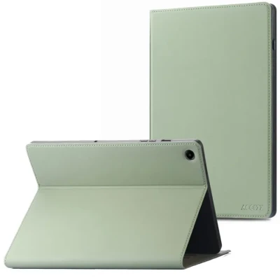 Image de Housse Classic Tablet Stand Samsung Galaxy Tab A9 Plus ACCEZZ Grün Synthétique