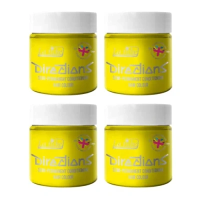 Image de 4 X La Riche Directions Coloration Semi Permanente 100 ml (Bright Daffodil)