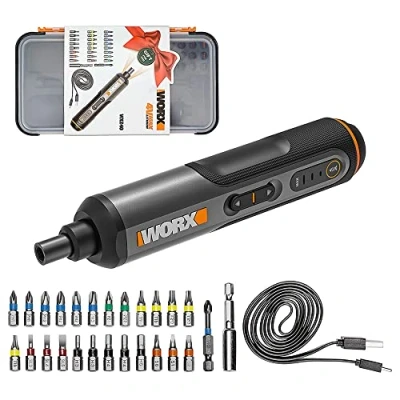Image de Worx WX240 Visseuse à batterie 4 V 1,5 Ah double lumière LED