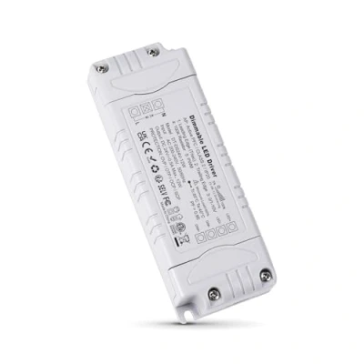 Image de REYLAX Transformateur 220V 24V Dimmable 12W Triac &amp; 0 10V 1 PWM Résistance 100k 0.55A Alimentation de Tension Constante LED Basse Transfo AC à DC