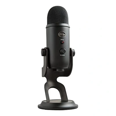 Image de Microphone USB YETI BLUE MICROPHONES 16BIT/48KHZ Noir PC / MAC