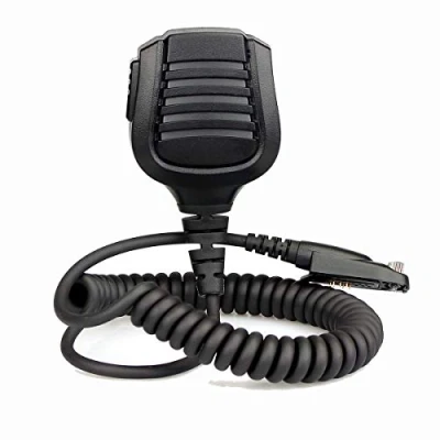 Image de Retevis Talkie Walkie Microphone Haut Parleur IP54 Étanche Compatible avec RT648 RT82 RT29 RT87 Ailunce HD1 DMR Radio (1 pcs)