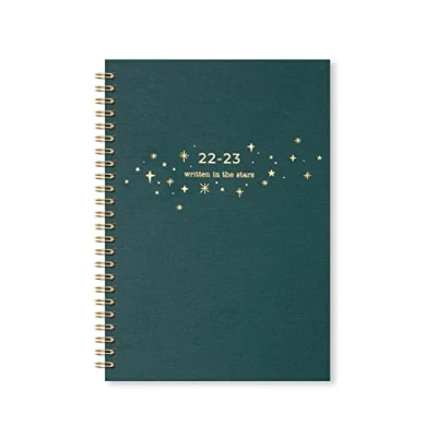 Image de Letts of London A5 Sketch Week to View 22.23 Academic Diary Forest, Green (23 031778)