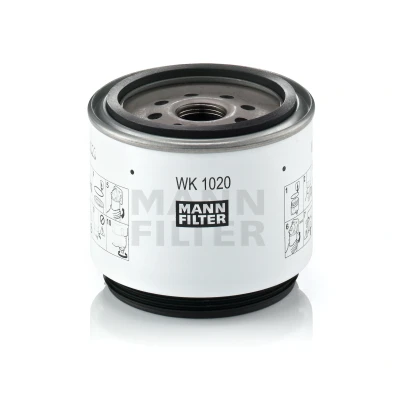 Image de MANN FILTER WK 1020 x Filtre à Carburant avec joint d&#039;étanchéite VOLVO: FM 9, 12