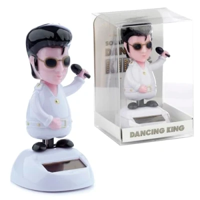 Image de Puckator FF45 Figurine Fleur Solaire Elvis 6 x 5 10 cm, Unique