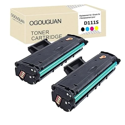 Image de OGOUGUAN Compatible Cartouche de Toner Remplacement pour Samsung MLT D111S D111L Xpress M2026 M2026W M2070 M2070W M2020W M2022W M2022 M2020 M2070FW