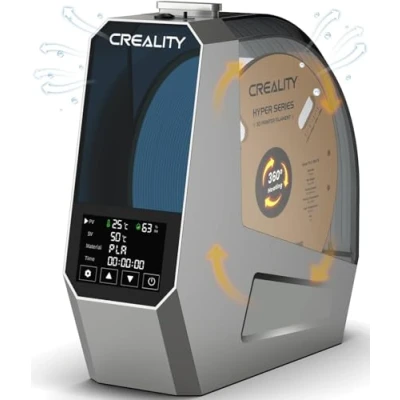 Image de Creality boîte de séchage officielle Space PI pour filament d&#039;imprimante 3D avec chauffage à 360 , rangement déshydrateur amélioré ventilateur PLA ABS