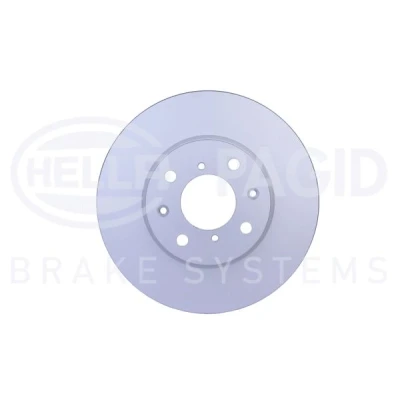 Image de HELLA PRO 8DD 355 112 981 Disque de frein 252 20 04/08 100 ventilé l&#039;intérieur revêtu sans boulon fix roue, moyeu roue