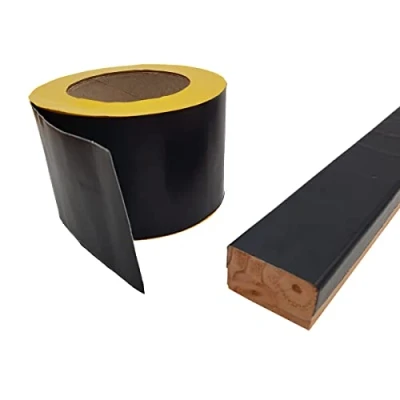 Image de rouleau de Ruban masquage en butyle 10 000 mm x 75 0,6 pour bois et sous constructions adhésif unilatéral protection du (1 mètres au total).