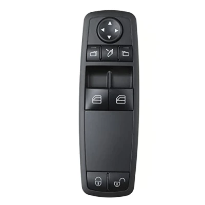 Image de GEEANDLY Interrupteur de Lève Vitre Bouton électrique pour Fenêtre A1698206510 Compatible avec B enz Class A W169 A160 A180 W245