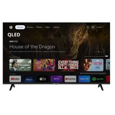 Image de TV QLED UHD 4K 65 (164 cm) Smart Google 4xHDMI 2xUSB Neuf