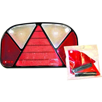 Image de Aspöck Vitre lumineuse multifonction Multipoint II pour remorque arrière des deux côtés
