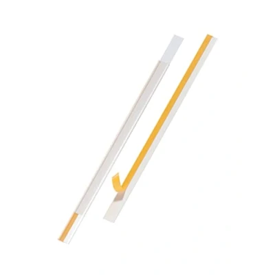 Image de Durable 802719 Scanfix Lot de 25 Porte Étiquettes Adhésifs avec Transparent L1000 x L30 mm