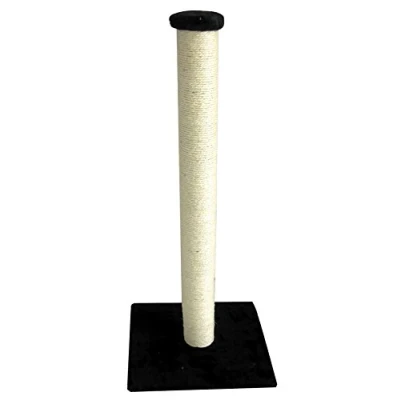 Image de Europet Bernina Arbre à Chat Gamme Classique Modèle Highpost Noir 40 x 90 cm