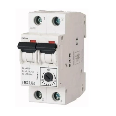 Image de Eaton Z MS 4,0/2 Interrupteur Protection de Moteur MS, 2P, 2.50A 4.00A