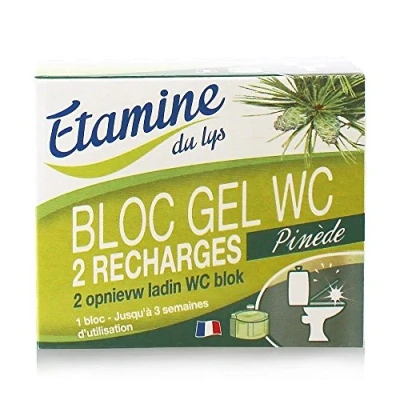 Image de Etamine Du Lys Sanitaires Recharges Bloc Gel WC 2 x 50 ml