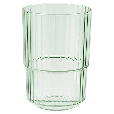 Image de APS Gobelet Linea En plastique Tritan de qualité supérieure 0,4 l Sans BPA Empilable Incassable Réutilisable et lavable au lave vaisselle 400 ml Vert clair