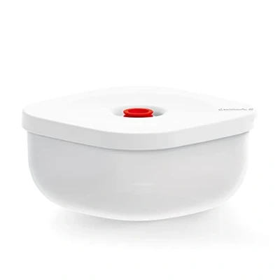 Image de Guzzini SAVE IT Récipient Sous Vide Bas (L) Blanc, 19,7x19,7xh9,7 cm 1900 cc 11850211