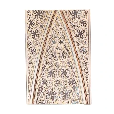 Image de Paperblanks Agenda 12 mois 2025 Arcs de la cathédrale Milan Mini Horizontal Avec enveloppe à rabat
