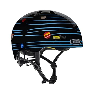 Image de Nutcase Little Nutty Defy Gravity (Reflective) Casque Jeunesse Unisexe, Multicolore, S