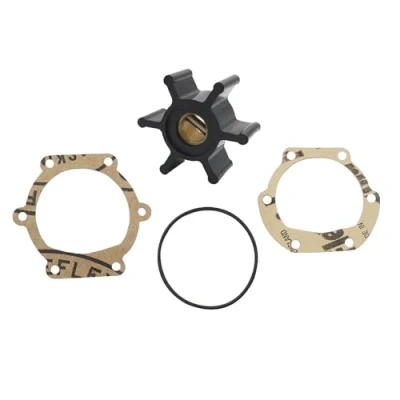Image de XRmarine Kit de réparation turbine pompe à eau rechange pour Jabsco 653 0001 P Johnson 09 810B 1 Vo lvo Penta 876097 Yanmar F4B 128990 42200