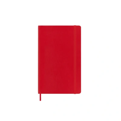 Image de Moleskine Carnet Large Uni Couverture Souple Rouge Écarlate