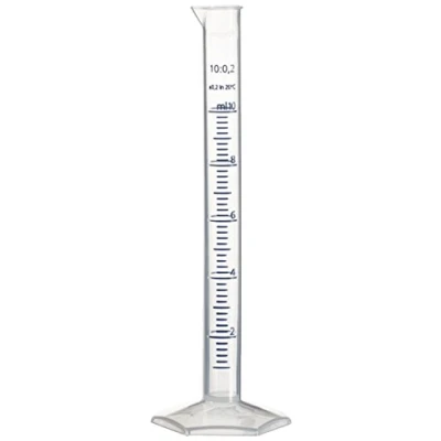 Image de Neolab E 1610 mesurer La Forme Haute du Cylindre, Pied Hexagone, Pp, 10 ml