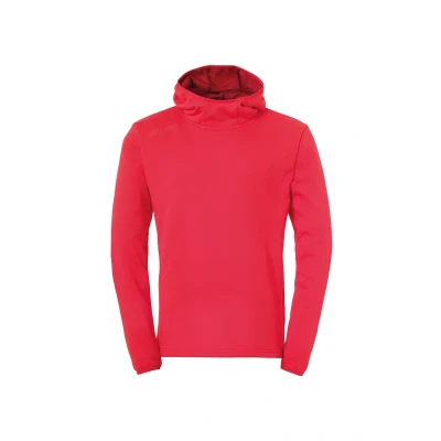 Image de uhlsport Essential Hoodie sweats à capuche fitness sport la mode coton/polyester rouge Taille 164