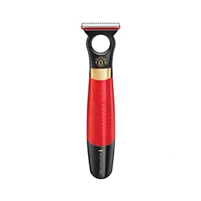 Image de Remington Tondeuse Barbe [Tond Rase Stylise] Durablade Manchester United (Tête Précise, 4 sabots 1 6 mm, Wet&amp;Dry, Batterie Lithium, Autonomie 60 min, Charge USB) MB055