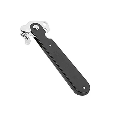 Image de Westmark Ouvre boîte à Levier et Décapsuleur, Longueur : 14,9cm, Acier, Original Sieger, Noir/Argent, 11212260