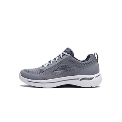 Image de Skechers Go Walk Arch Fit Idyllic Grey/Navy 11.5 D (M)