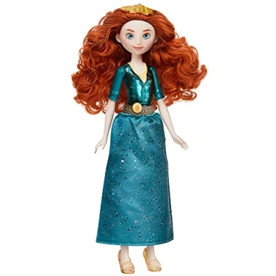 Image de Disney Princesses, Poussière d&#039;étoiles, poupée Mérida avec Jupe et Accessoires, Jouet pour Enfants, à partir de 3 Ans