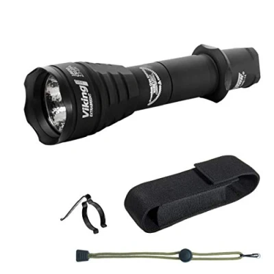 Image de Armytek Viking Pro V3 Lampe de Poche Mixte Adulte, Noir, Normal