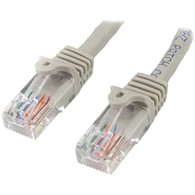 Image de STARTECH Câble réseau Cat5e UTP Sans crochet 5 m Cordon Ethernet RJ45 anti accroc patch M/M Noir