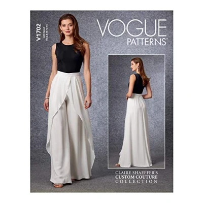 Image de Vogue Patterns V1702H5 Patron de pantalon pour femme Taille 34 à 42