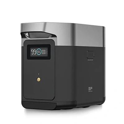 Image de Batterie supplémentaire EcoFlow Delta 2, capacité ajoutée de 1 kWh pour Alimentation Secours Domestique, Portable alimenter Plusieurs appareils en Usage intensif