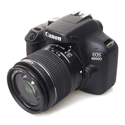 Image de Canon EOS 4000D Kit Ancienne Version Noir (obsolete)