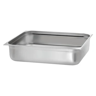 Image de Carlisle Gastronorme bac Acier inoxydable 2/1x150(650x530)