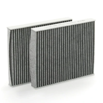 Image de MEYLE 312 320 0008/S Filtre d&#039;habitacle à charbon actif, Cartouche filtrante, avec action absorbant les odeurs 247 207 27 ORIGINAL Quality