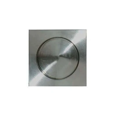 Image de Divers Poignée cuvette carrée à encastrer Inox Brossé