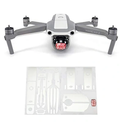 Image de Wrapgrade Skin Compatible avec DJI Mavic Air 2 Accent Color B (Madagascar Pearl)