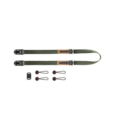 Image de Peak Design Leash Sangle pour appareil photo reflex numérique, Vert sauge (L SG 3)