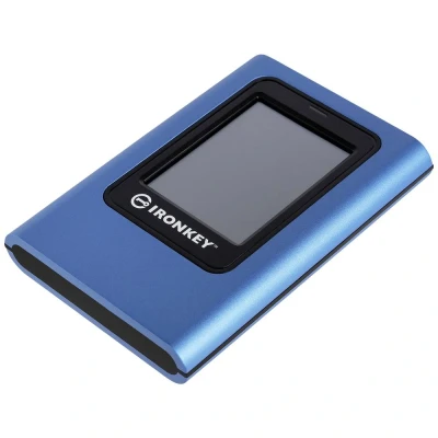 Image de Kingston IronKey Vault Privacy 80 External SSD Certifié FIPS 197 avec chiffrement XTS AES 256 bits 250 Mo/s en lecture; écriture IKVP80ES/480G